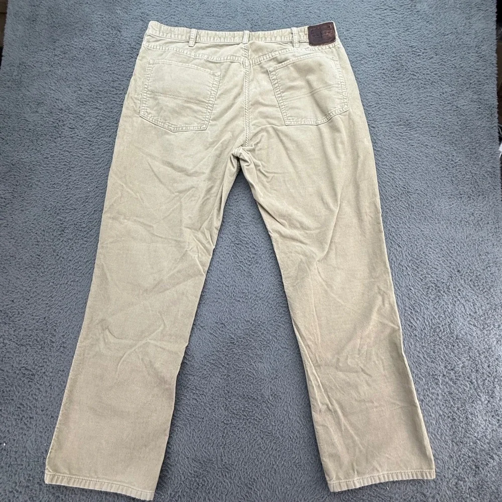 Polo Ralph Lauren‎ Mens Tan Corduroy Pants Straight Fit Size 38x30